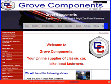 Tablet Screenshot of groveco.co.uk